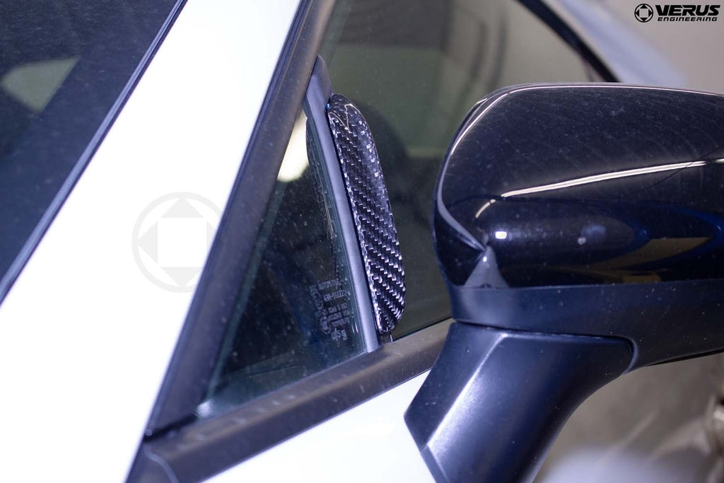 Verus - Carbon Anti-Buffeting Wind Deflectors - Toyota GR86 / Subaru BRZ