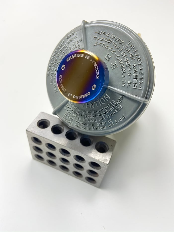 Chasing JS Honda Titanium Power Steering Reservoir Cap