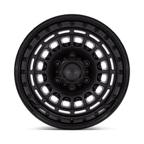 Black Rhino BR014 SAHARA Matte Black W/ Gloss Black Lip 17x9 0 6x114.3mm 66.1mm