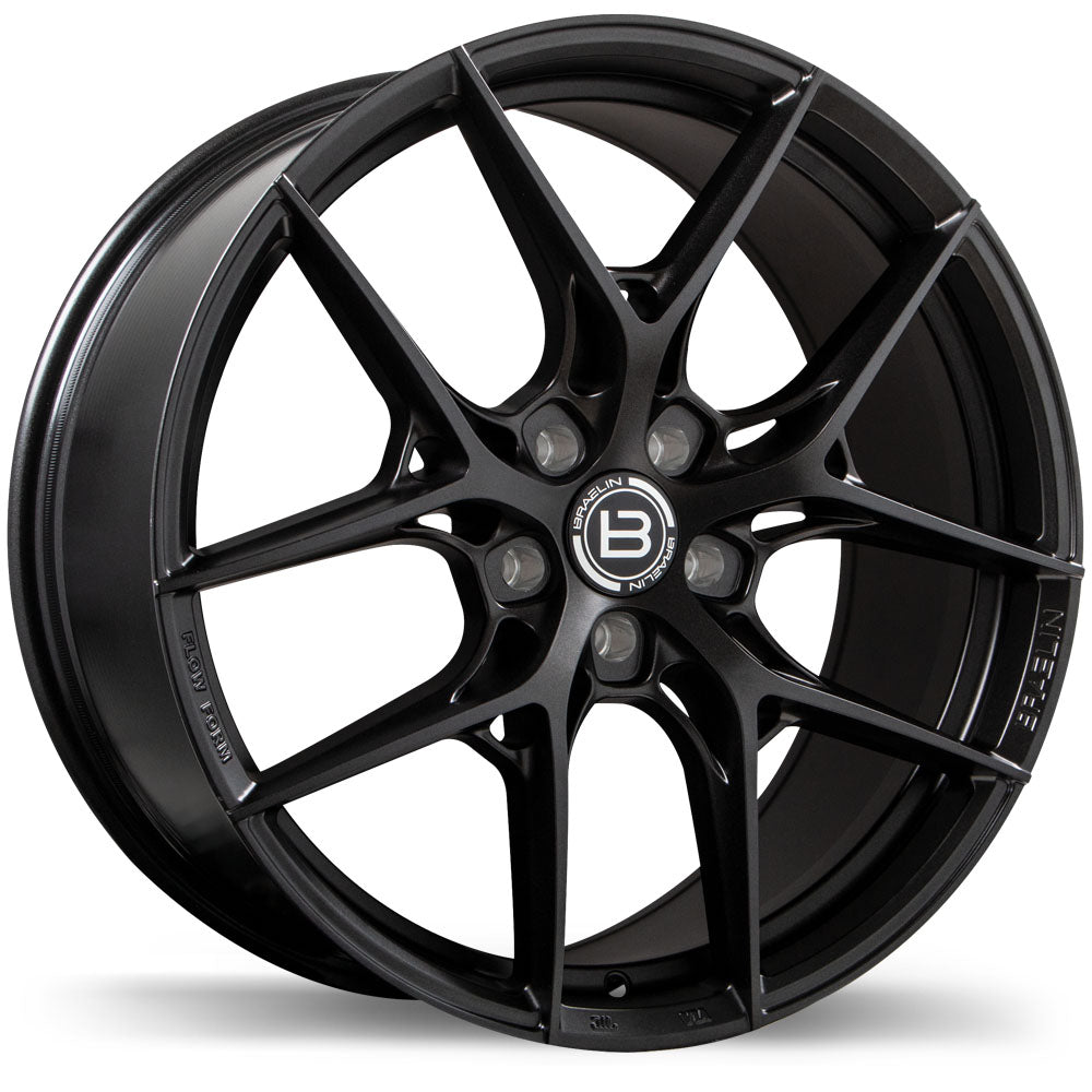 Braelin BR14 Satin Black Anthracite 20x9 +45 5x114.3mm 67.1mm
