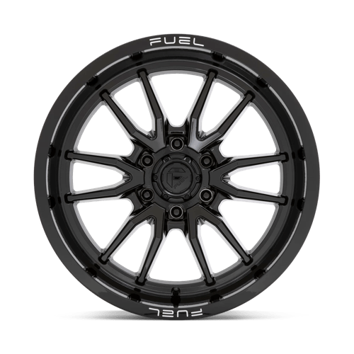 Fuel Offroad D760 CLASH Gloss Black 20x10 -18 6x139.7mm 106.1mm