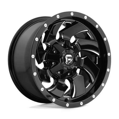 Fuel Offroad D574 CLEAVER Gloss Black Milled 17x9 -12 6x135|6x139.7mm 106.1mm