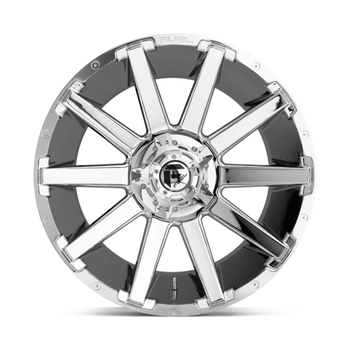 Fuel Offroad D614 CONTRA Chrome 20x9 +1 8x165.1mm 125.1mm