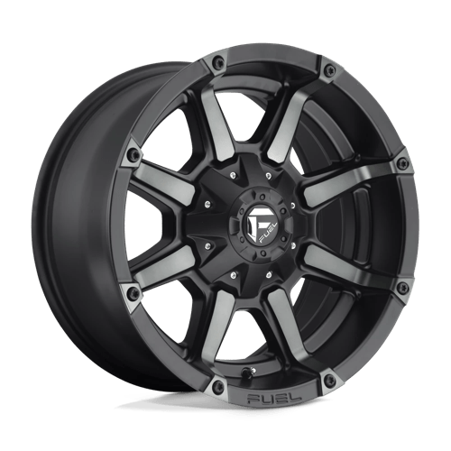 Fuel Offroad D556 COUPLER Matte Black Double Dark Tint 18x9 +1 6x135|6x139.7mm 106.1mm