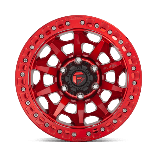 Fuel Offroad D113 COVERT BEADLOCK Candy Red 17x9 -15 5x150mm 110.1mm