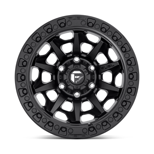 Fuel Offroad D694 COVERT Matte Black 17x9 -12 6x139.7mm 106.1mm