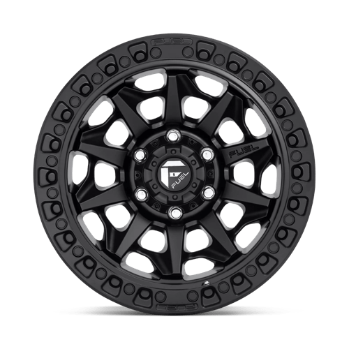 Fuel Offroad D694 COVERT Matte Black 17x9 +1 6x139.7mm 106.1mm