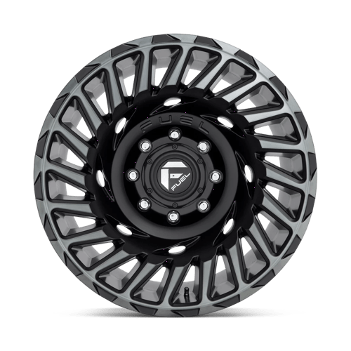 Fuel Offroad D683 CYCLONE Matte Mach Double Dark Tint 18x9 +1 5x150mm 110.1mm
