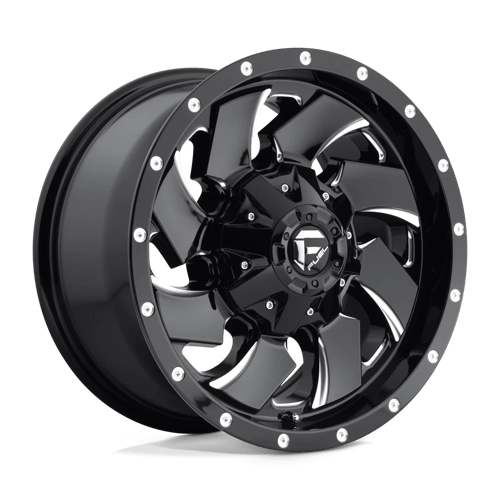 Fuel Offroad D574 CLEAVER Gloss Black Milled 17x9 +1 6x135|6x139.7mm 106.1mm