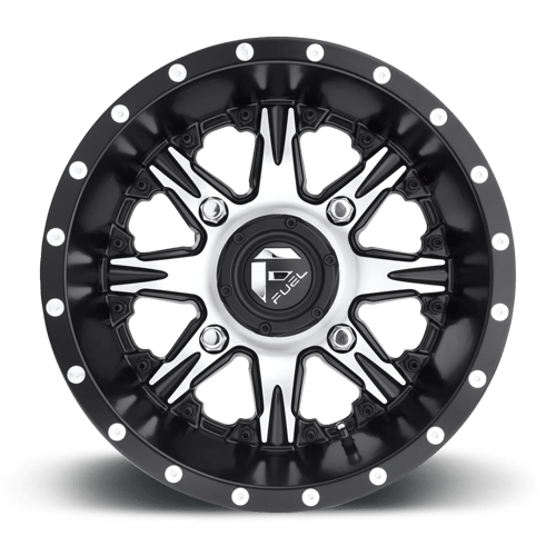 Fuel Offroad D541 NUTZ UTV Matte Black Machined 14x7 +13 4x110mm 79.4mm