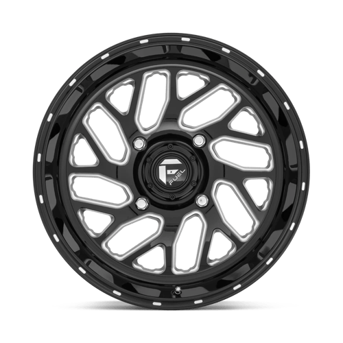Fuel Offroad D581 TRITON UTV Gloss Black Milled 18x7 +13 4x156mm 132mm