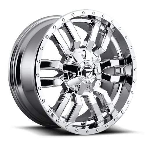 Fuel Offroad D631 SLEDGE Chrome Plated 20x9 +1 8x165.1mm 125.1mm