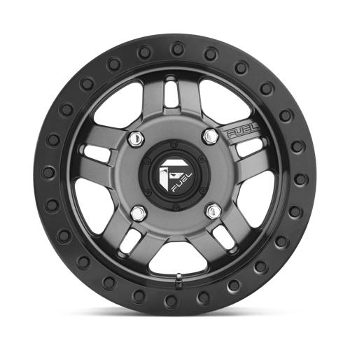 Fuel Offroad D918 ANZA UTV BEADLOCK Matte Gunmetal 15x7 +38 4x137mm 110.1mm