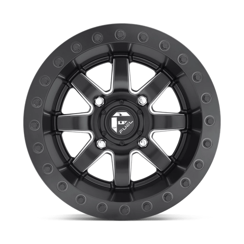 Fuel Offroad D928 MAVERICK UTV BEADLOCK Matte Black 14x8 0 4x156mm 132mm