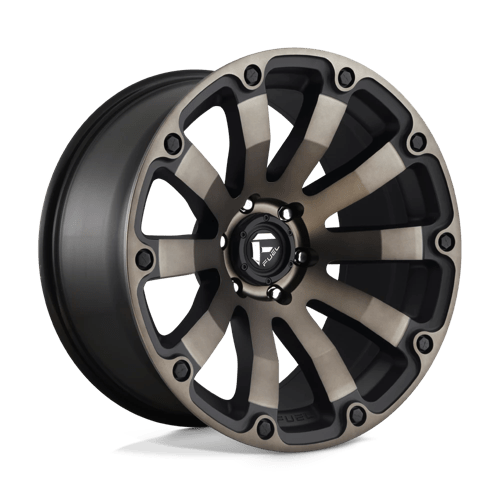 Fuel Offroad D636 DIESEL Matte Black Double Dark Tint 20x9 +20 5x150mm 110.1mm