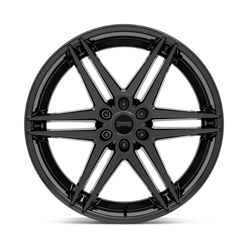 DUB S268 DIRTY DOG All Glossy Black 24x10 +25 6x139.7mm 106.1mm