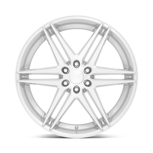 DUB S270 DIRTY DOG Silver W/ Brushed Face 24x10 +25 6x139.7mm 106.1mm