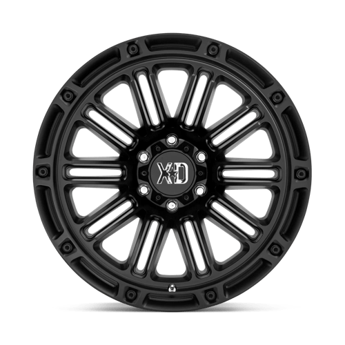 XD Series XD846 DOUBLE DEUCE Satin Black 20x12 -44 6x139.7mm 106.1mm