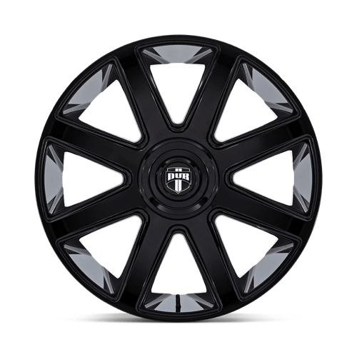 DUB DC273 PULL Gloss Black 24x9 +15 Custom 72.6mm