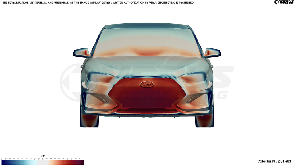 Verus - Dive Plane (Canard) Kit - Hyundai Veloster N