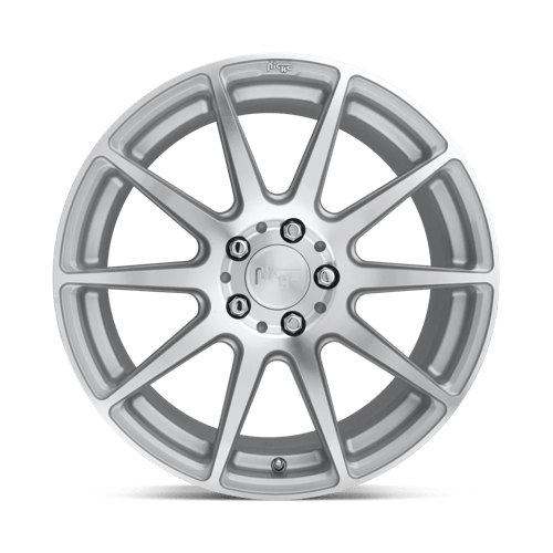 Niche M146 ESSEN Gloss Silver Machined 19x8.5 +42 5x112mm 66.6mm
