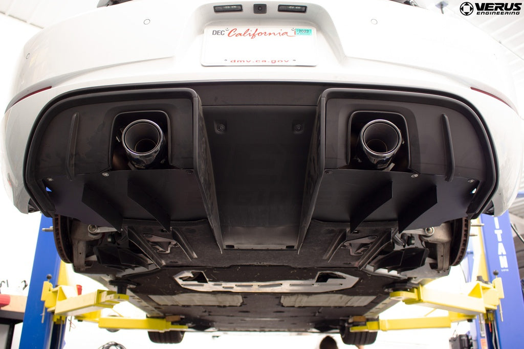 Verus Engineering Rear Diffuser Panel Kit Porsche 718 GT4/GT4RS