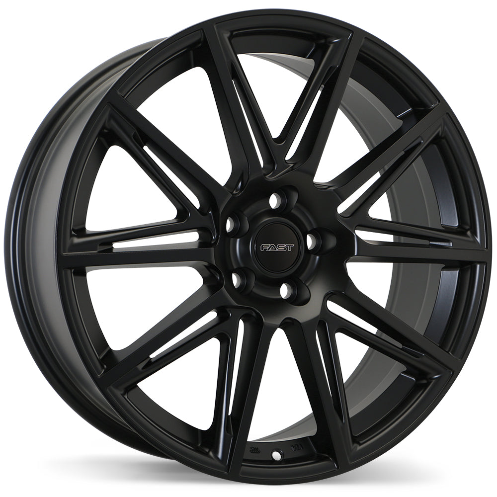 Fast Wheels Switch Satin Black 19x8 +45 5x114.3mm 67.1mm