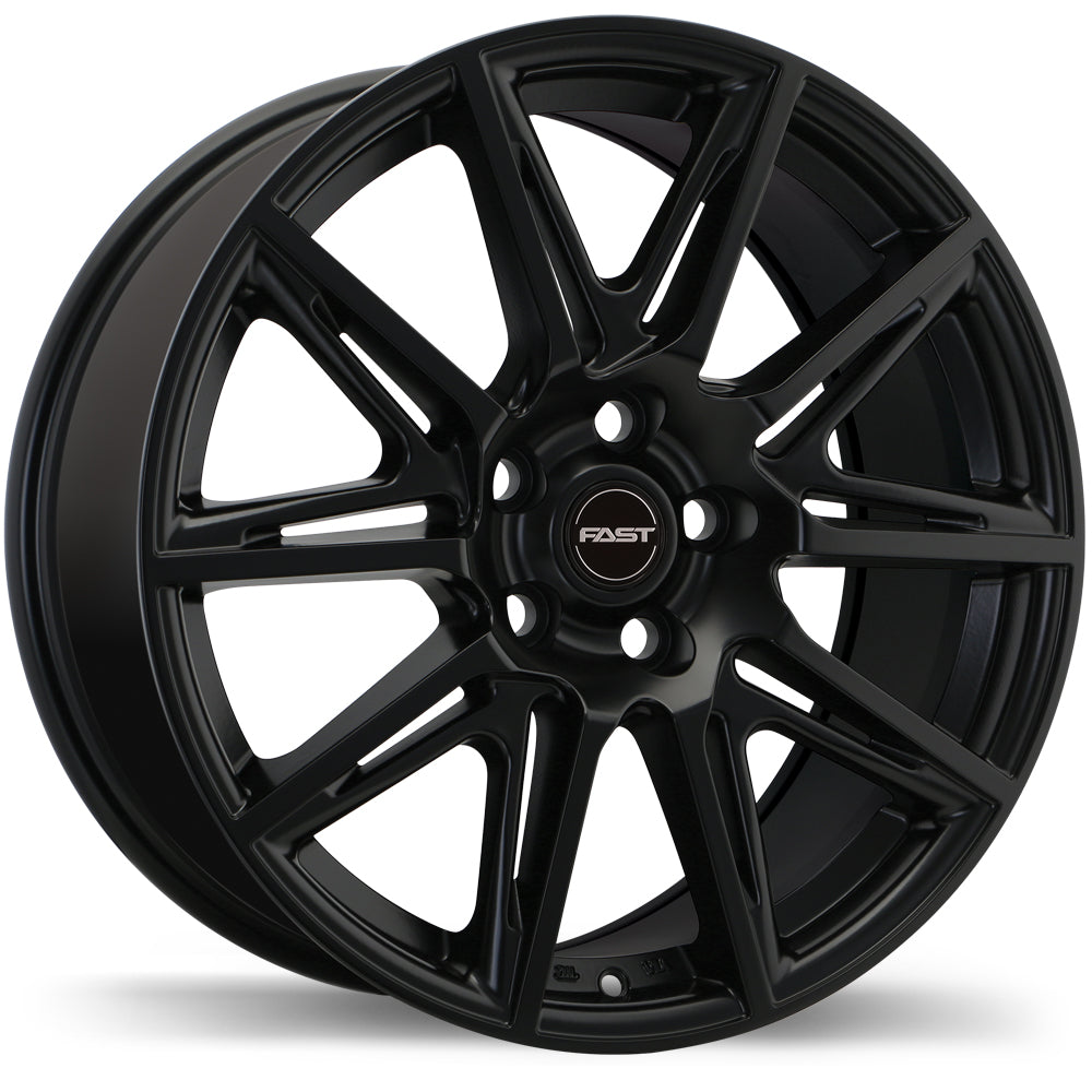 Fast Wheels Switch Satin Black 16x6.5 +38 5x114.3mm 67.1mm