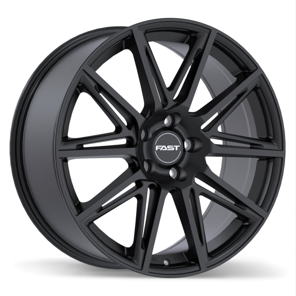 Fast Wheels Switch Satin Black 20x9 +50 5x120mm 64.1mm