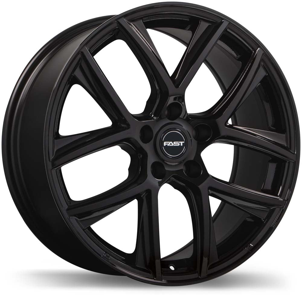 Fast Wheels Tactic Gloss Black 16x6.5 +35 5x114.3mm 66.1mm
