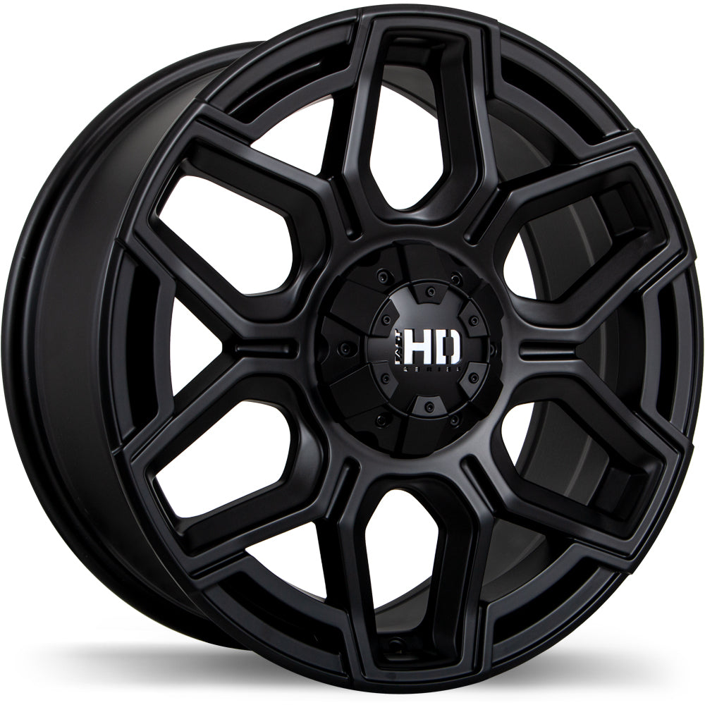 Fast HD Thunder Matte Black 18x8 +40 5x110mm 72.6mm