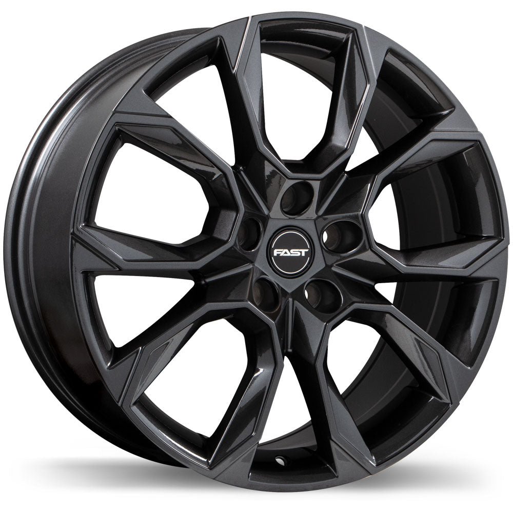 Fast Wheels Aventure Gloss Gunmetal 18x8 +35 5x114.3mm 66.1mm