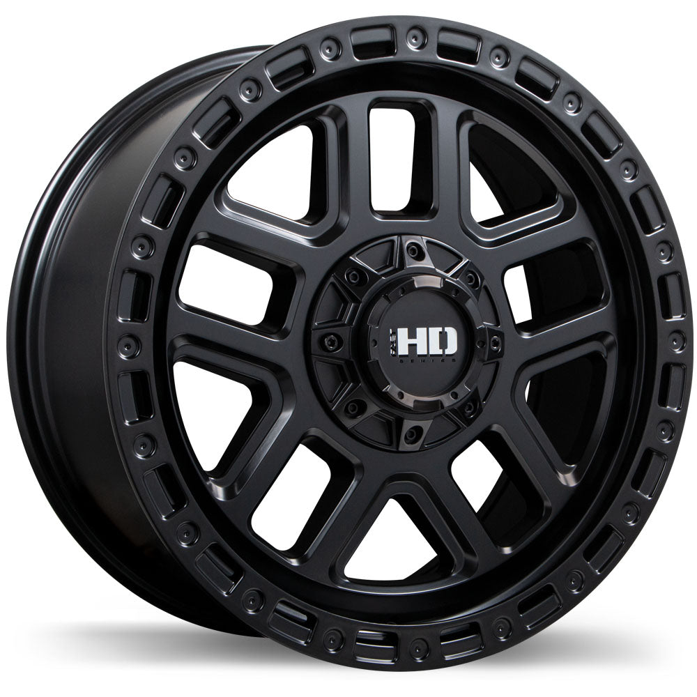 Fast HD Summit Satin Black 18x8 +30 6x114.3|6x120mm 72.6mm