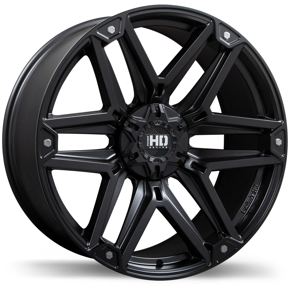 Fast HD RECON Satin Black Anthracite 20x9 +23 5x139.7mm 78.0mm