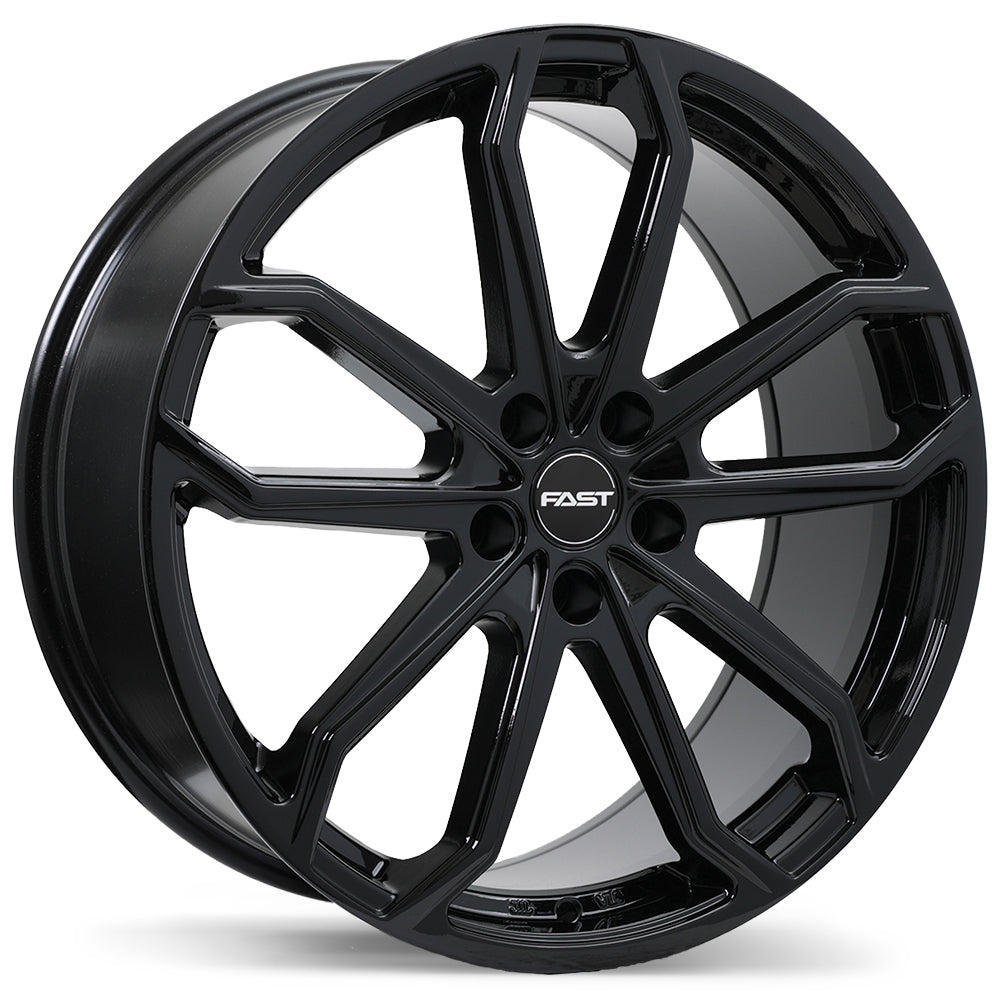 Fast Wheels Impression Gloss Black 19x8.5 +45 5x114.3mm 72.6mm