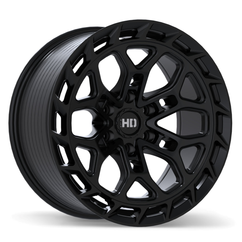 Fast HD Phantom Satin Black 20x10 0 6x139.7mm 93.1mm