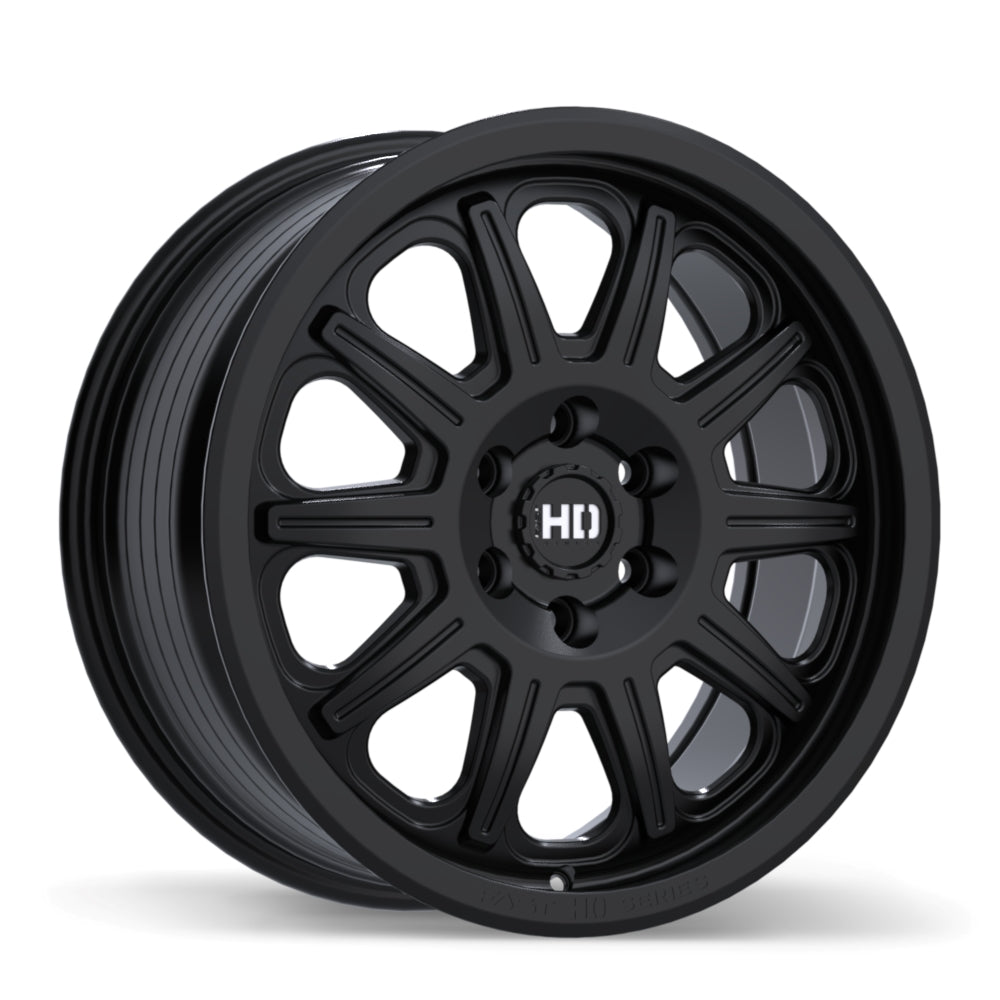 Fast HD Fury Satin Black 18x8 +50 6x120mm 67.1mm