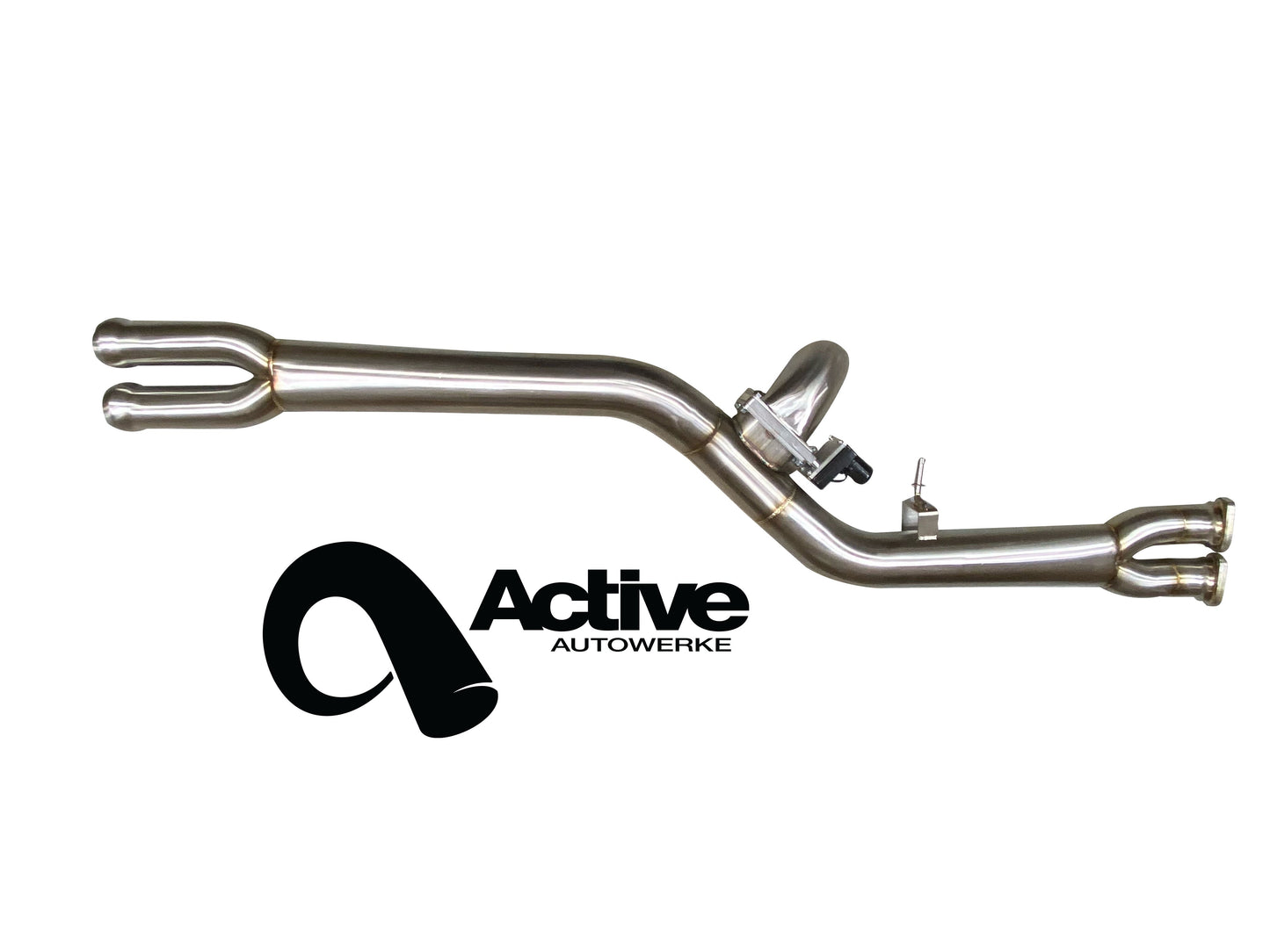 F8X BMW M3 & M4 Mid Pipe includes Active F-brace