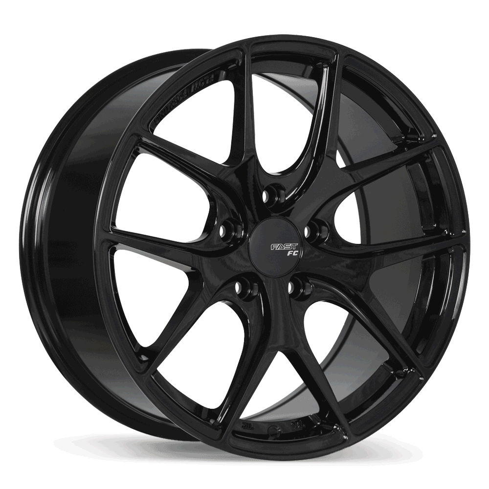 Fast Wheels FC04 Metallic Black 19x9.5 +45 5x114.3mm 72.6mm