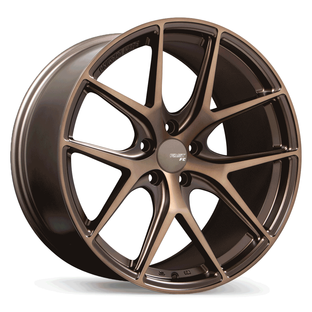 Fast Wheels FC04 Matte Bronze 19x9.5 +35 5x114.3mm 72.6mm