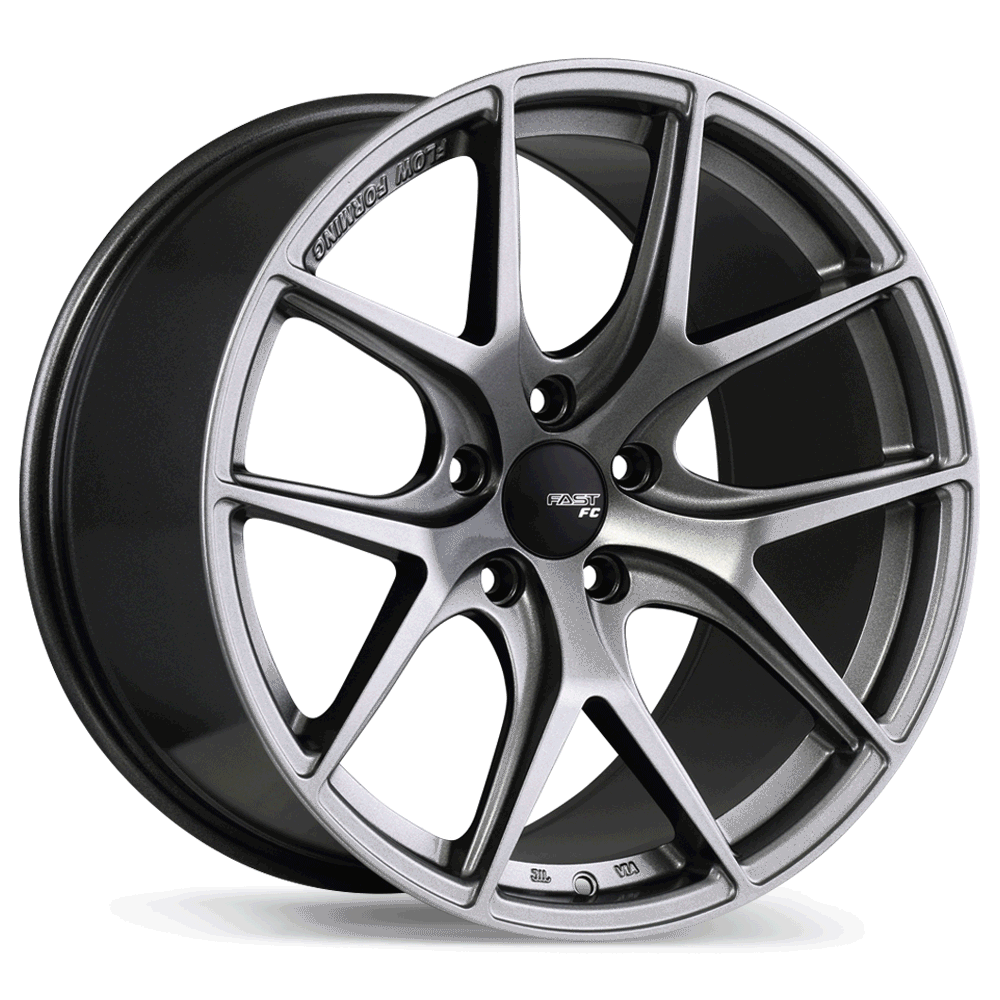 Fast Wheels FC04 Titanium 18x10 +45 5x114.3mm 72.6mm