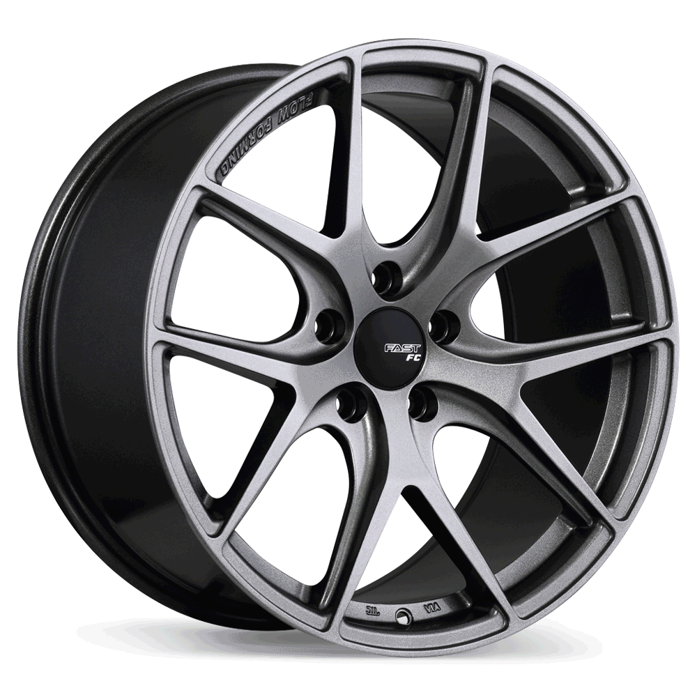 Fast Wheels FC04 Titanium 19x8.5 +45 5x108mm 72.6mm