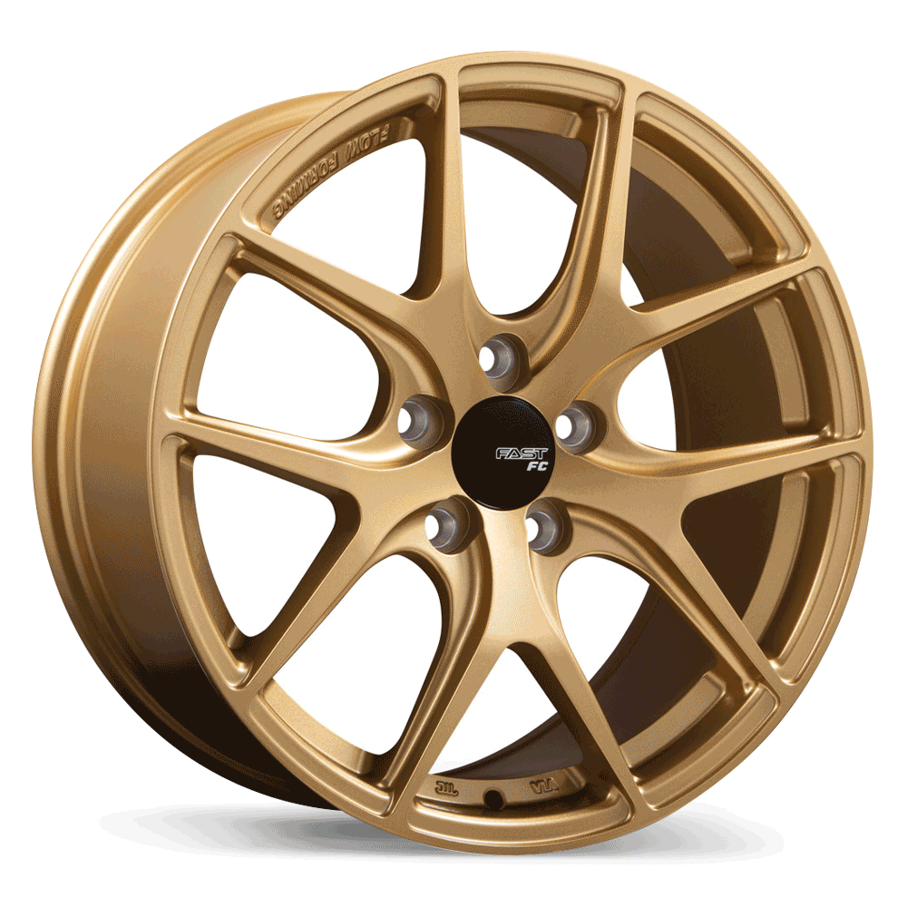 Fast Wheels FC04 Gold 18x9 +40 5x120mm 72.6mm