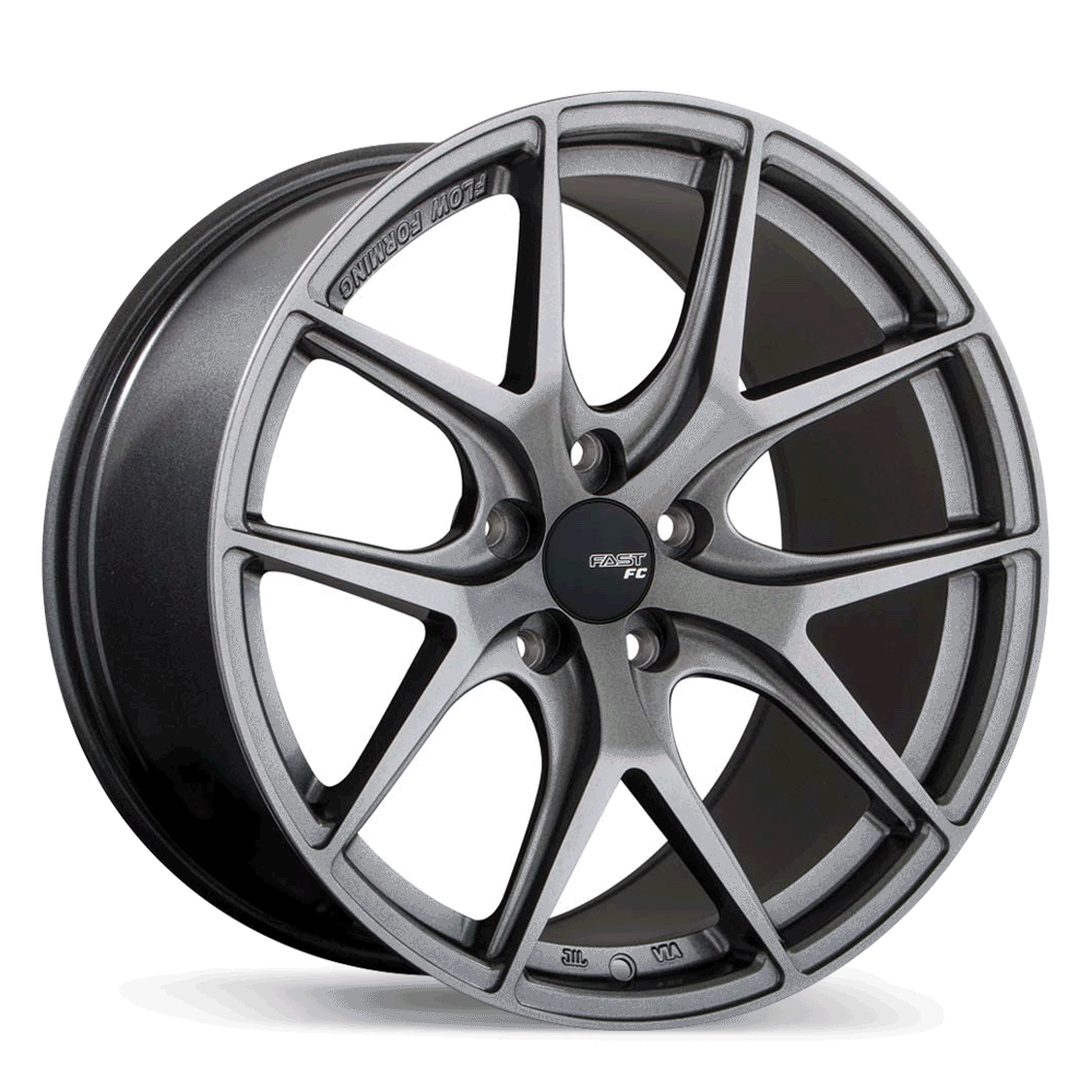 Fast Wheels FC04 Titanium 19x9.5 +45 5x110mm 72.6mm