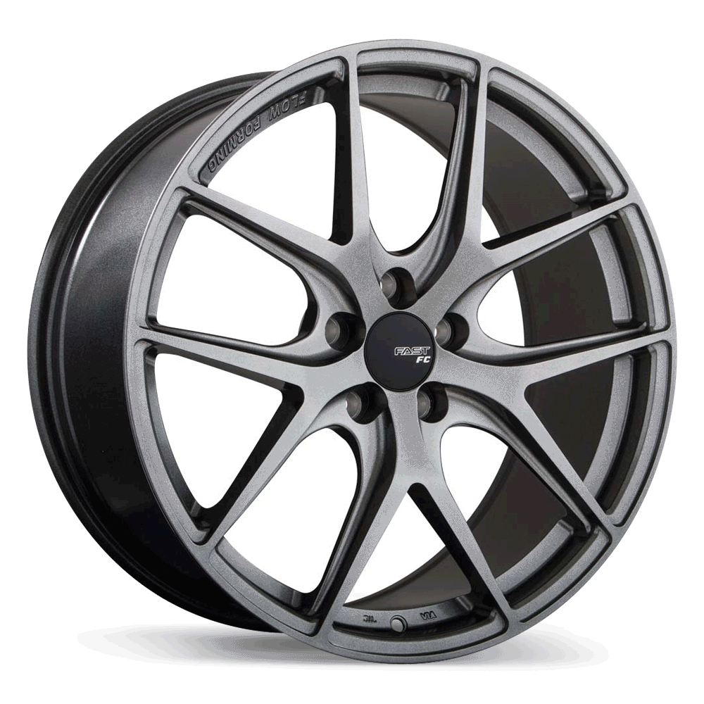 Fast Wheels FC04 Titanium 17x8 +45 5x105mm 72.6mm