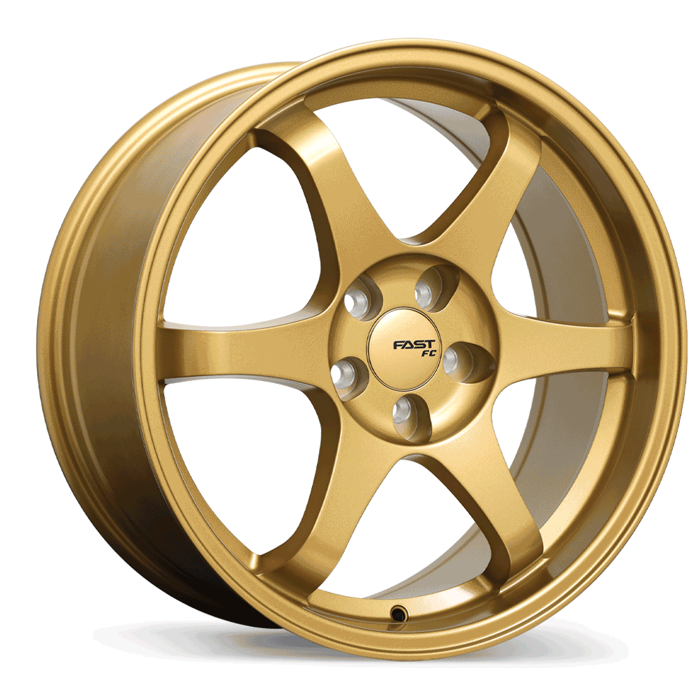 Fast Wheels FC09 Satin Gold 18x8 +45 5x115mm 72.6mm