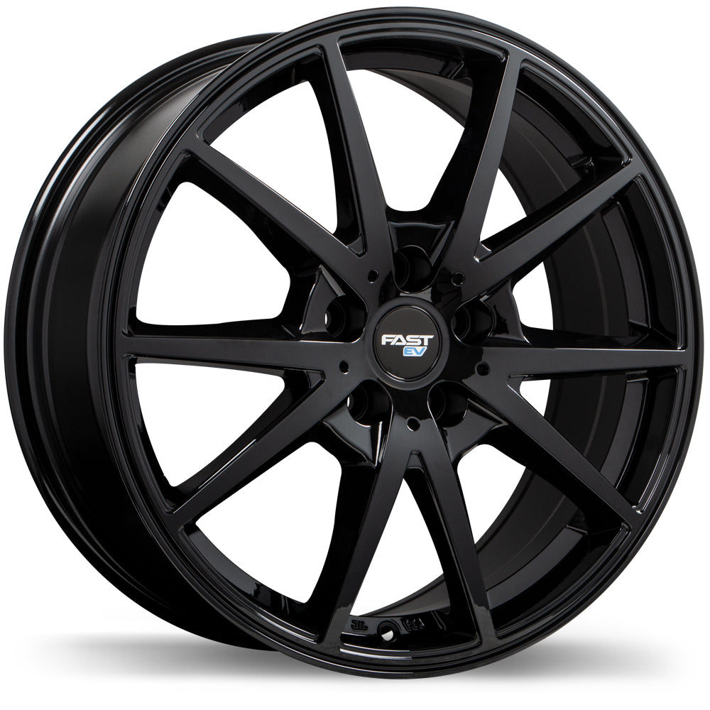 Fast Wheels EV02 Gloss Black 17x7 +41 5x105mm 56.6mm