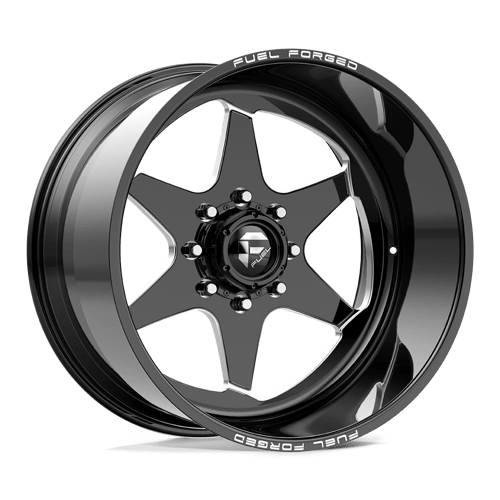 Fuel Offroad FF115 Gloss Black Mill-mach 22x14 -72 6x139.7mm 78.1mm