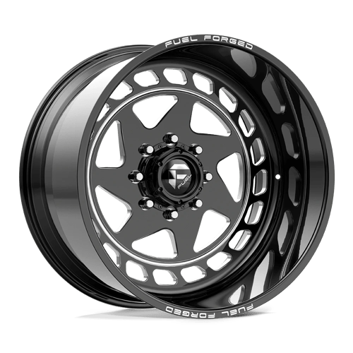 Fuel Offroad FF117 Gloss Black Mill-mach 20x10 -25 10x170mm 125mm