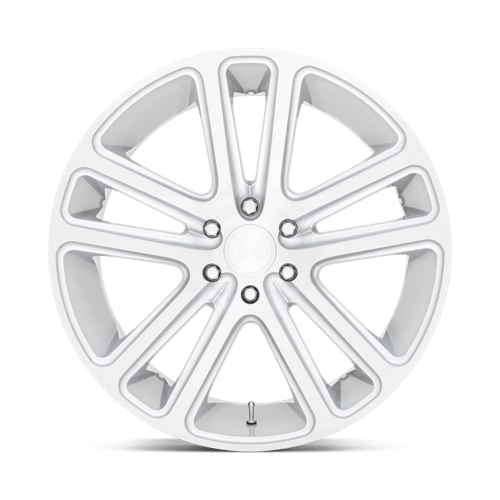 DUB S257 FLEX Gloss Silver Brushed Face 24x10 +30 6x139.7mm 78.1mm